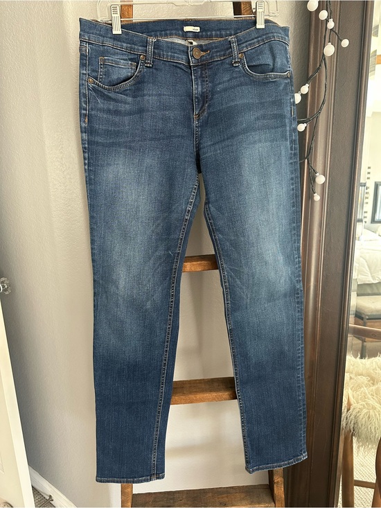 Edyson Denim - Edison Skinny Jeans in Medium Dark Blue Wash size 32